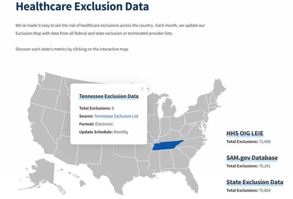 The Differences Between the OIGLEIE and SAM/GSA Exclusion List